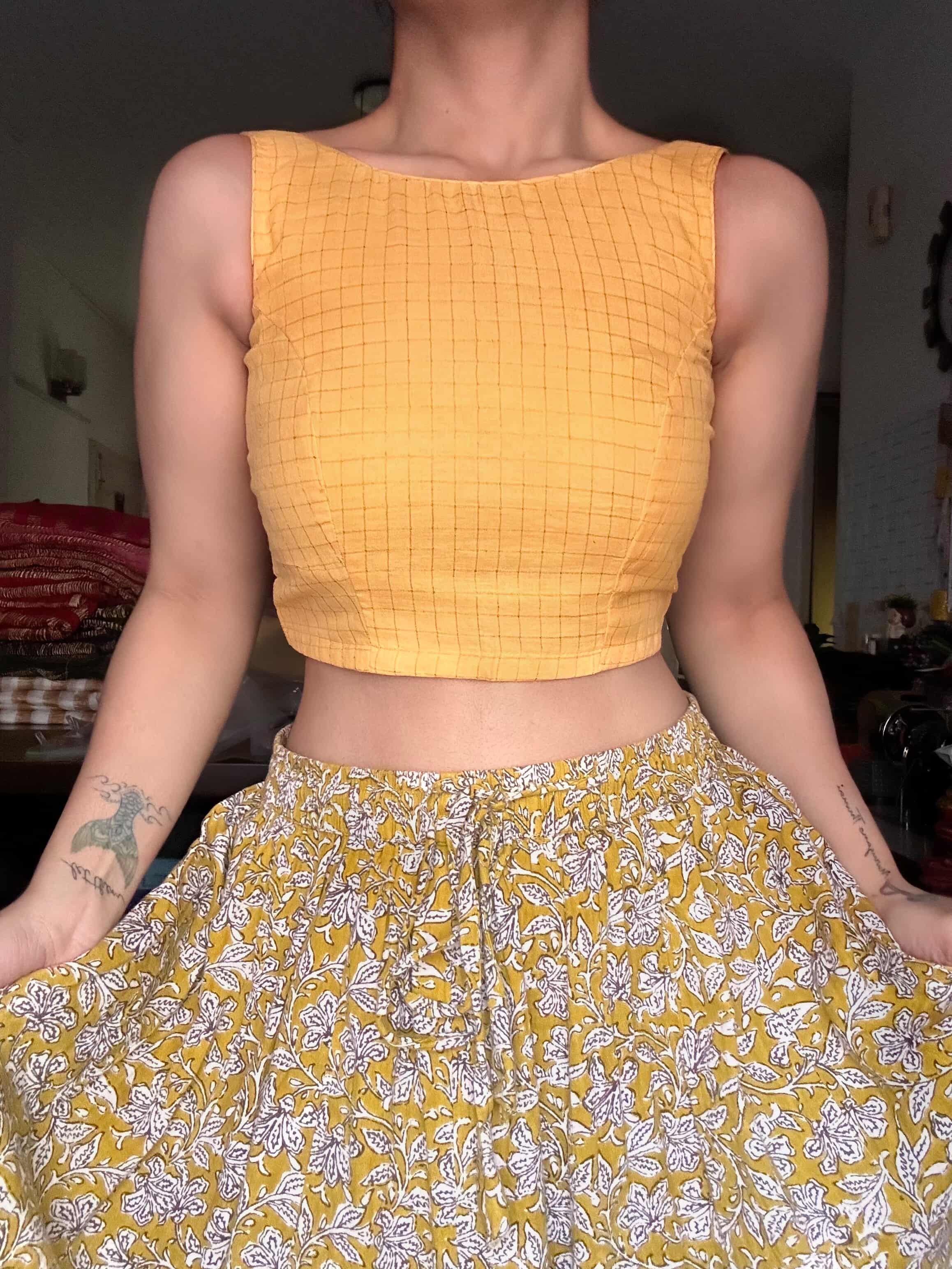 Ganga Sleeveless Blouse