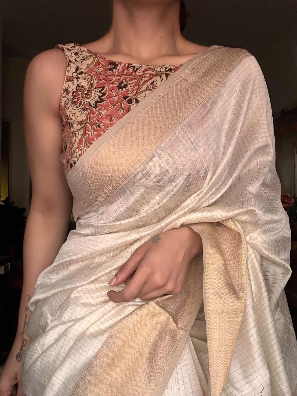 Yamuna Sleeveless Blouse