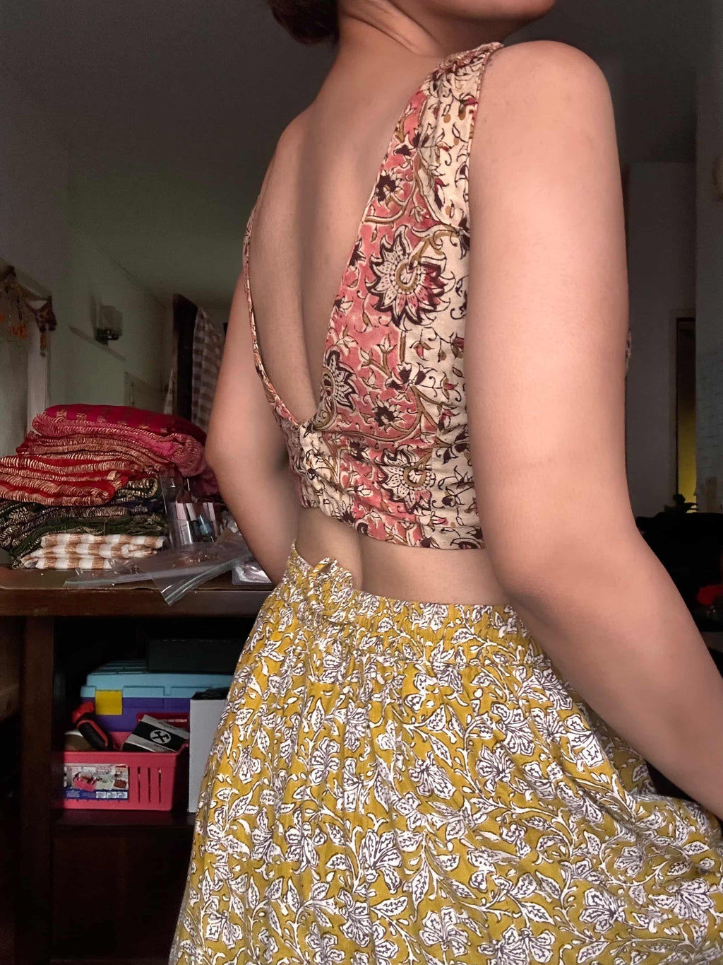 Yamuna Sleeveless Blouse