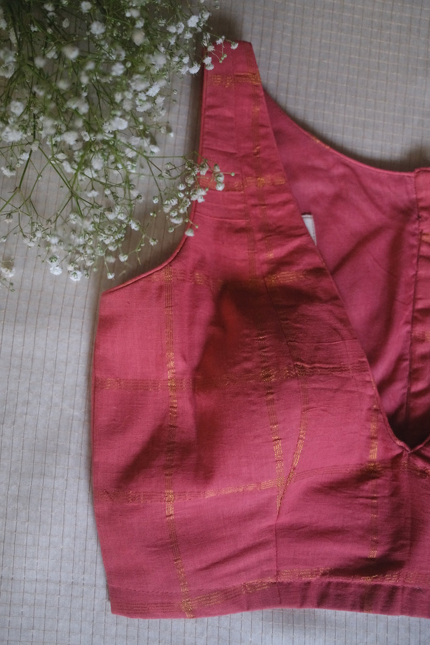 Vidhai Sleeveless Padded Blouse