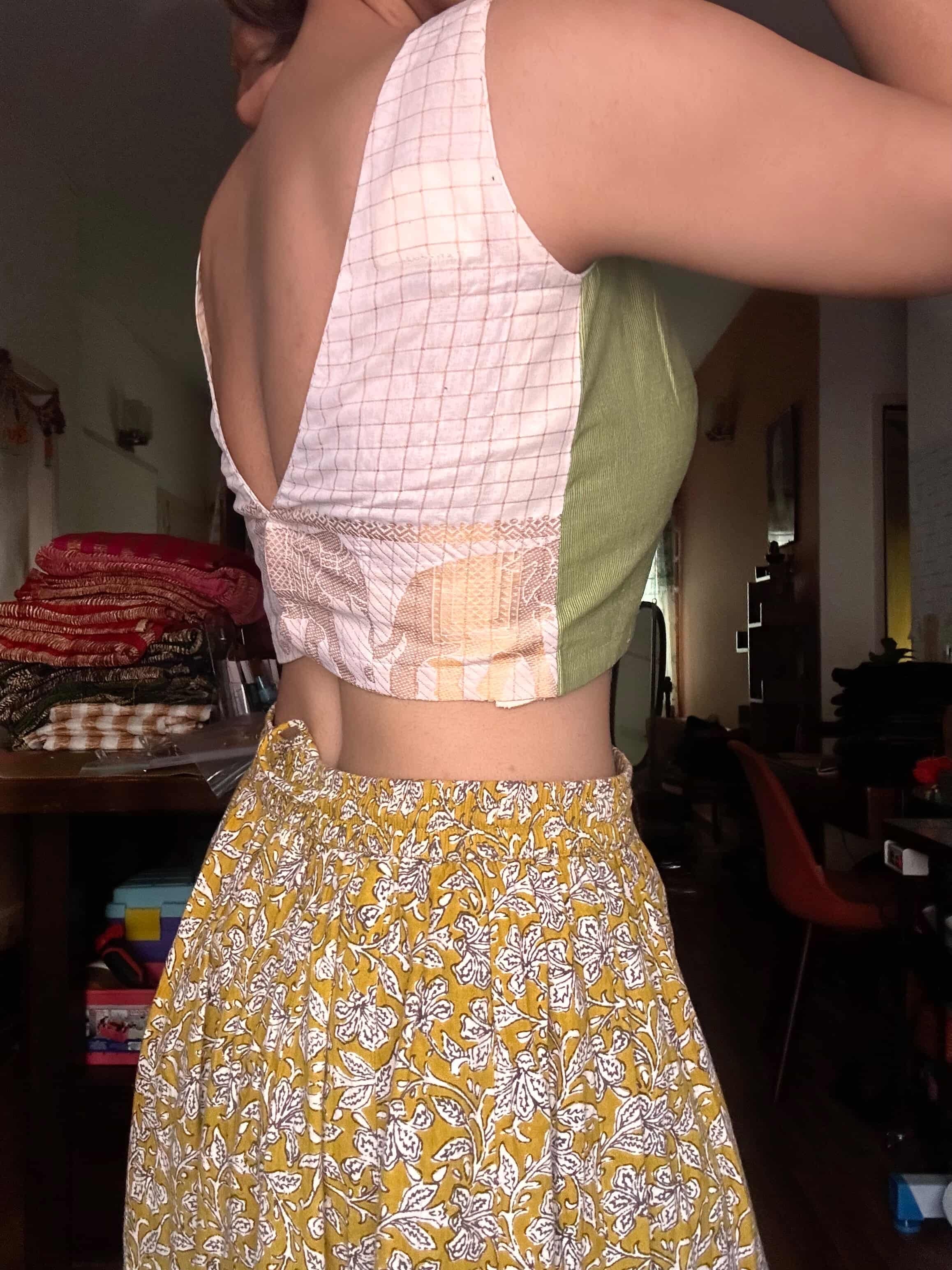 Kaveri Sleeveless Blouse